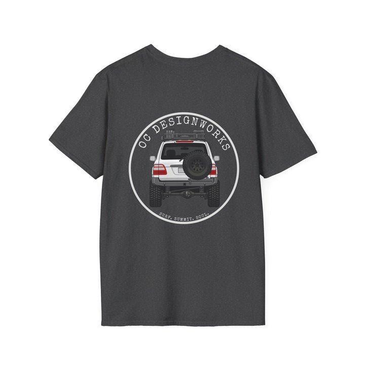 100 LC 'Yota Profile T-Shirt — Let's Go Exploring - T-Shirt - Dark Heather - OC Designworks