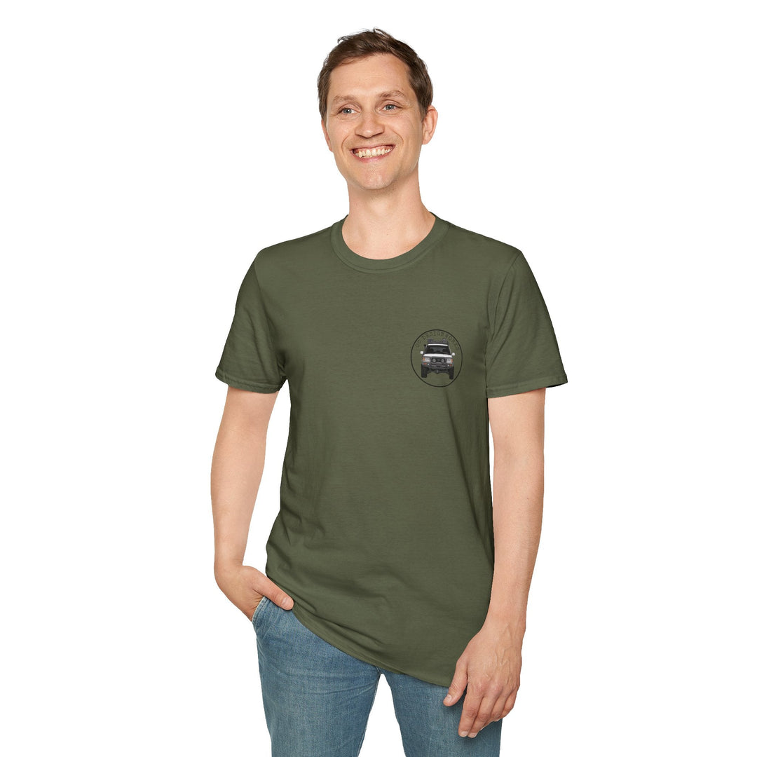 100 LC 'Yota Profile T-Shirt — Let's Go Exploring - T-Shirt - Military Green - OC Designworks