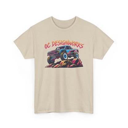 Monster Truck Graphic Tee — "OC DESIGNWORKS" Off-Road T-Shirt