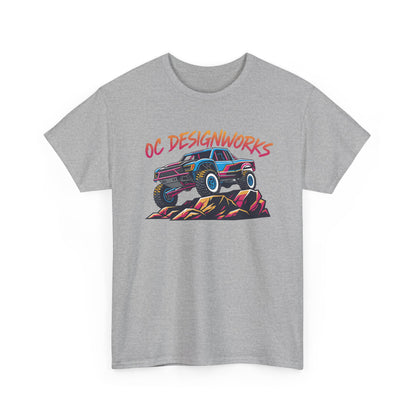 Monster Truck Graphic Tee — "OC DESIGNWORKS" Off-Road T-Shirt