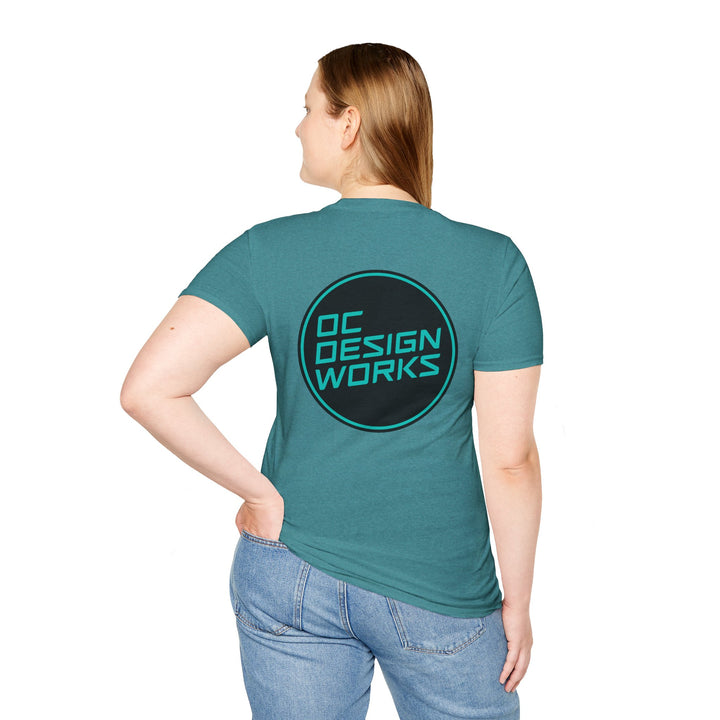 Heritage T-Shirt — Teal Logo - OC Designworks