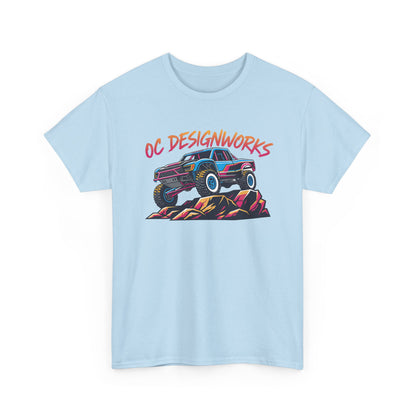 Monster Truck Graphic Tee — "OC DESIGNWORKS" Off-Road T-Shirt