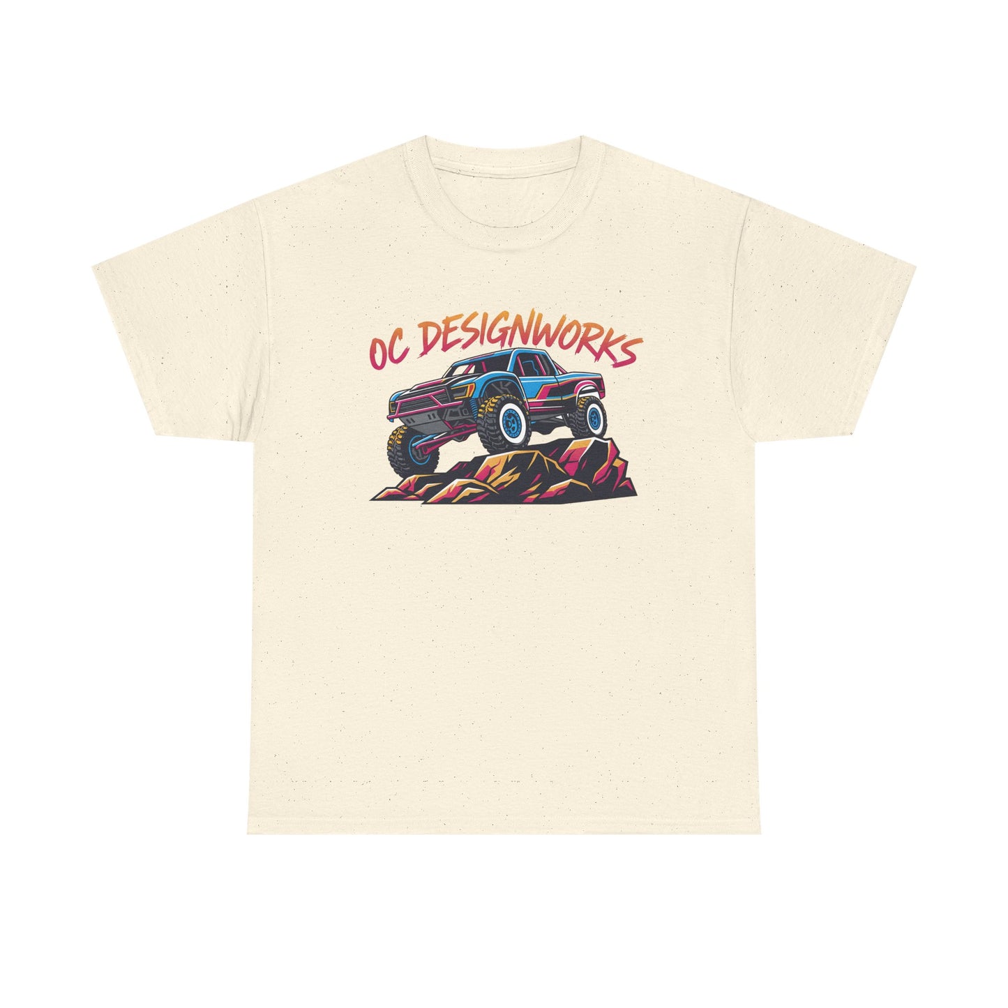 Monster Truck Graphic Tee — "OC DESIGNWORKS" Off-Road T-Shirt