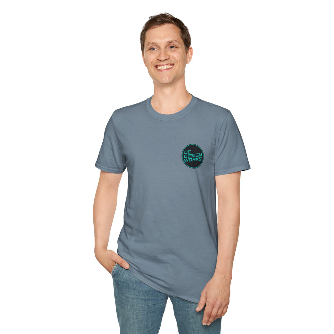 Heritage T-Shirt — Teal Logo - OC Designworks