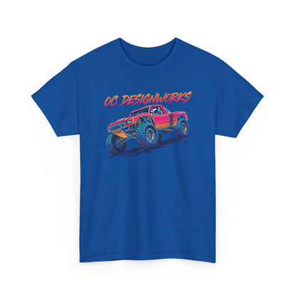 Monster Truck Graphic Tee — "OC Designworks" Retro Off-Road Shirt