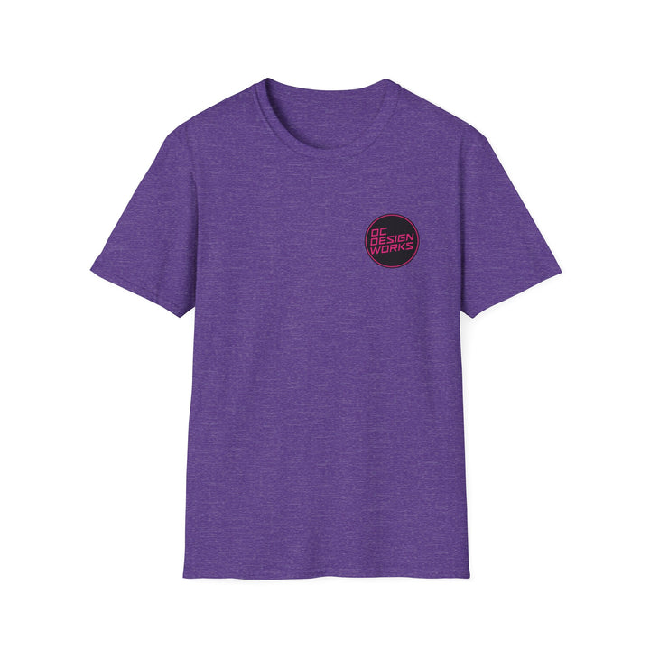 Heritage T-Shirt — Magenta Logo - OC Designworks