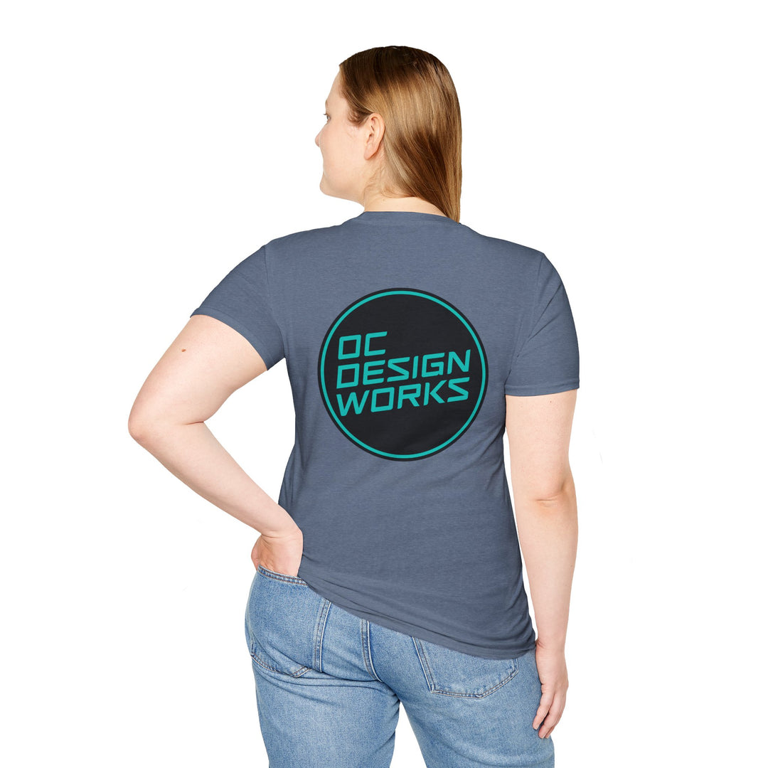 Heritage T-Shirt — Teal Logo - OC Designworks