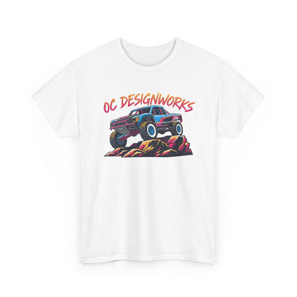 Monster Truck Graphic Tee — "OC DESIGNWORKS" Off-Road T-Shirt