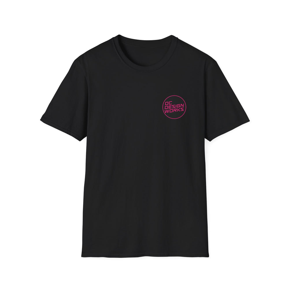 Heritage T-Shirt — Magenta Logo - OC Designworks