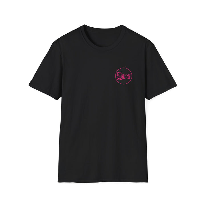 Heritage T-Shirt — Magenta Logo - OC Designworks