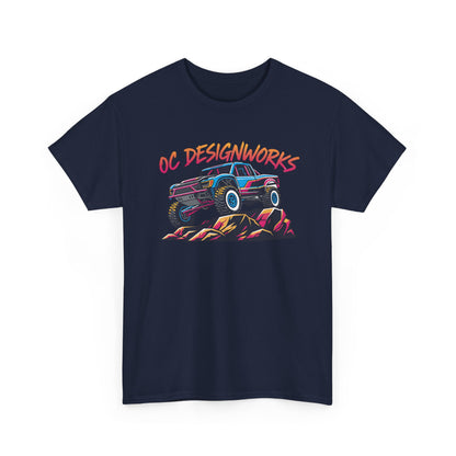 Monster Truck Graphic Tee — "OC DESIGNWORKS" Off-Road T-Shirt