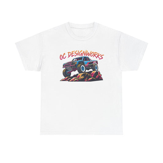 Monster Truck Graphic Tee — "OC DESIGNWORKS" Off-Road T-Shirt