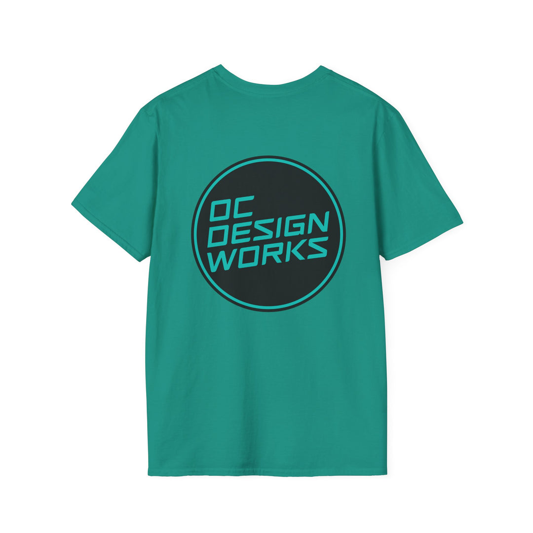 Heritage T-Shirt — Teal Logo - OC Designworks