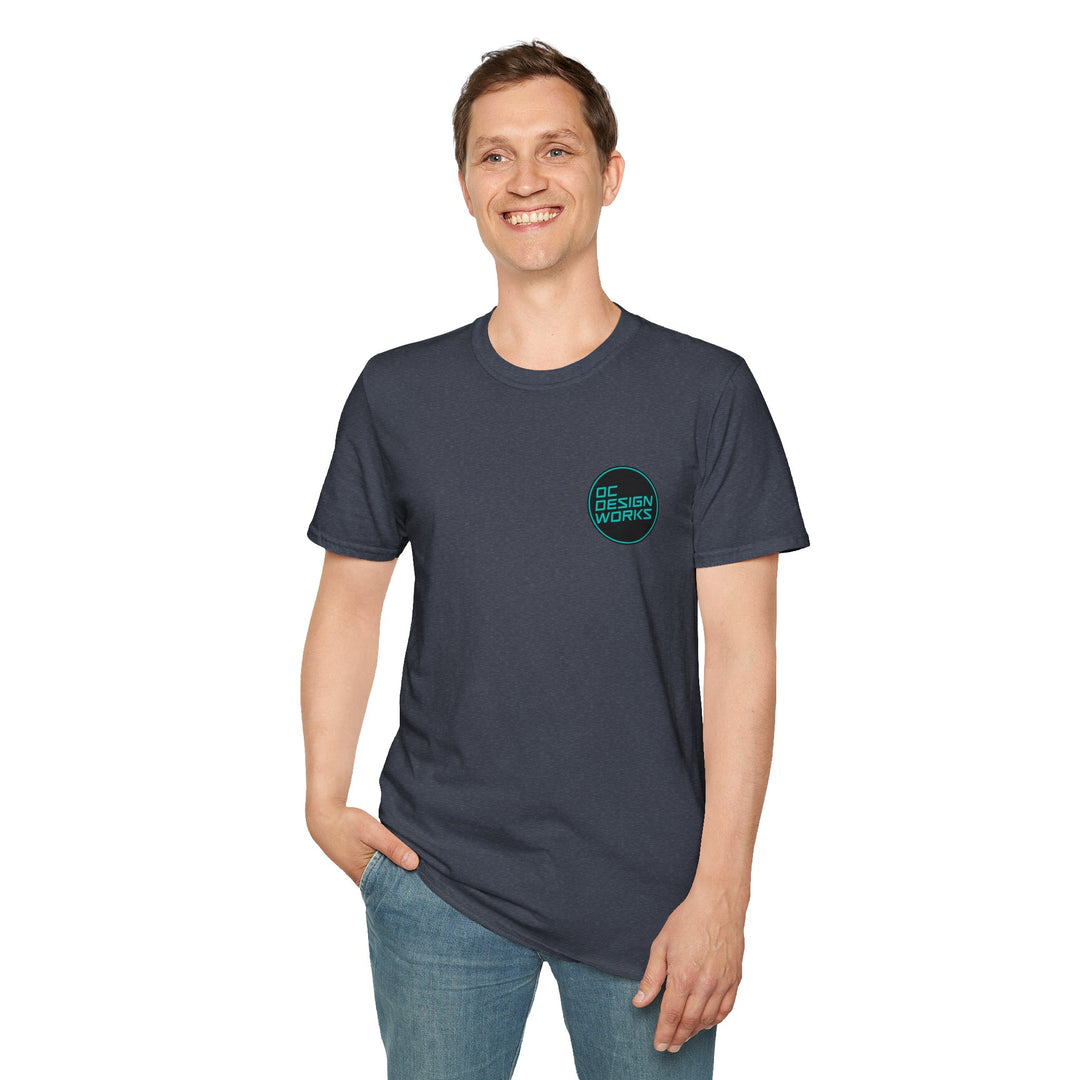 Heritage T-Shirt — Teal Logo - OC Designworks