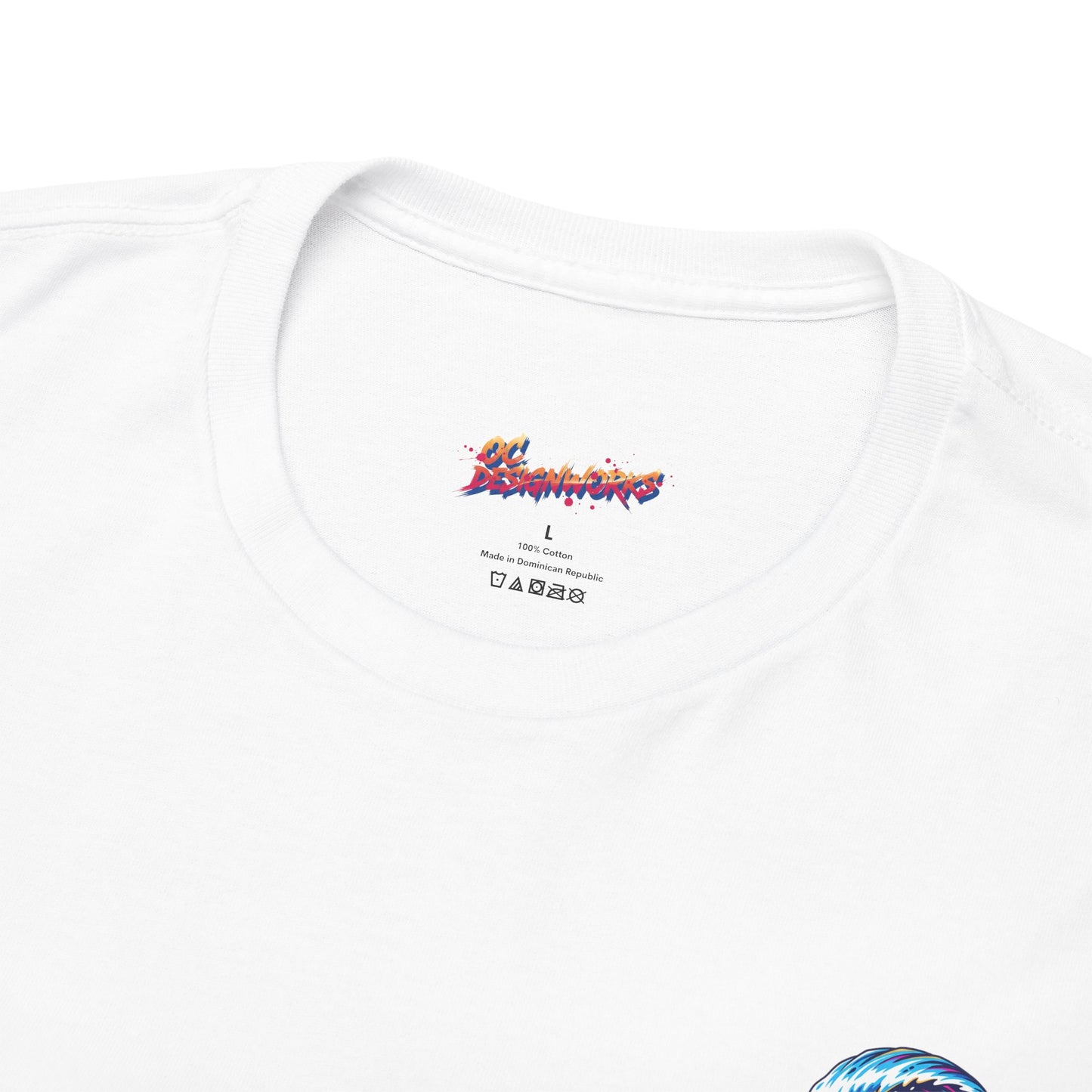 Surfing Wave Graphic Tee — 'Los Bombers' Retro Surf Shirt