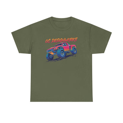 Monster Truck Graphic Tee — "OC Designworks" Retro Off-Road Shirt