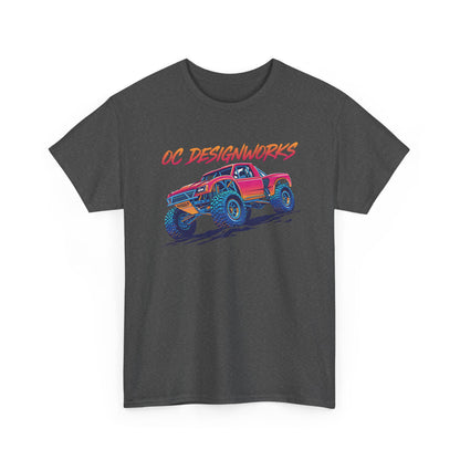 Monster Truck Graphic Tee — "OC Designworks" Retro Off-Road Shirt