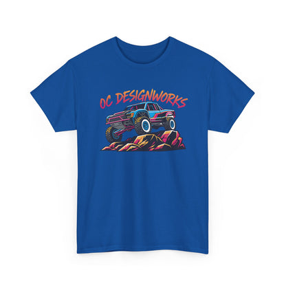 Monster Truck Graphic Tee — "OC DESIGNWORKS" Off-Road T-Shirt