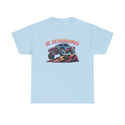 Monster Truck Graphic Tee — "OC DESIGNWORKS" Off-Road T-Shirt