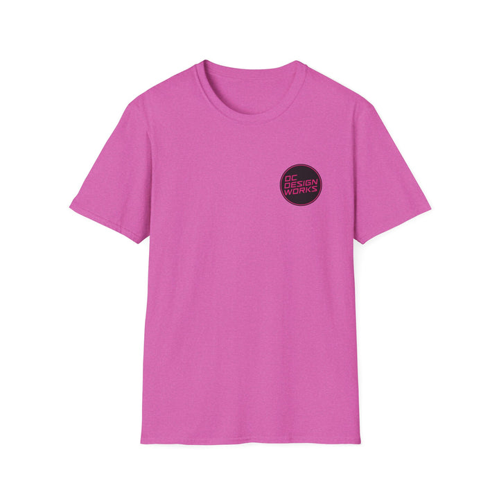 Heritage T-Shirt — Magenta Logo - OC Designworks