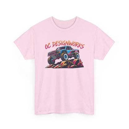 Monster Truck Graphic Tee — "OC DESIGNWORKS" Off-Road T-Shirt