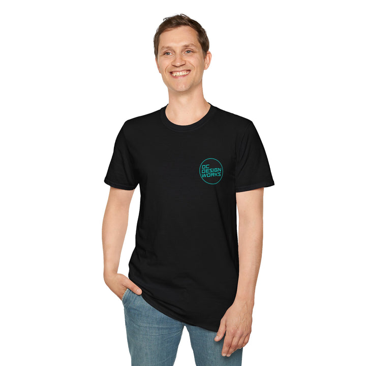 Heritage T-Shirt — Teal Logo - OC Designworks