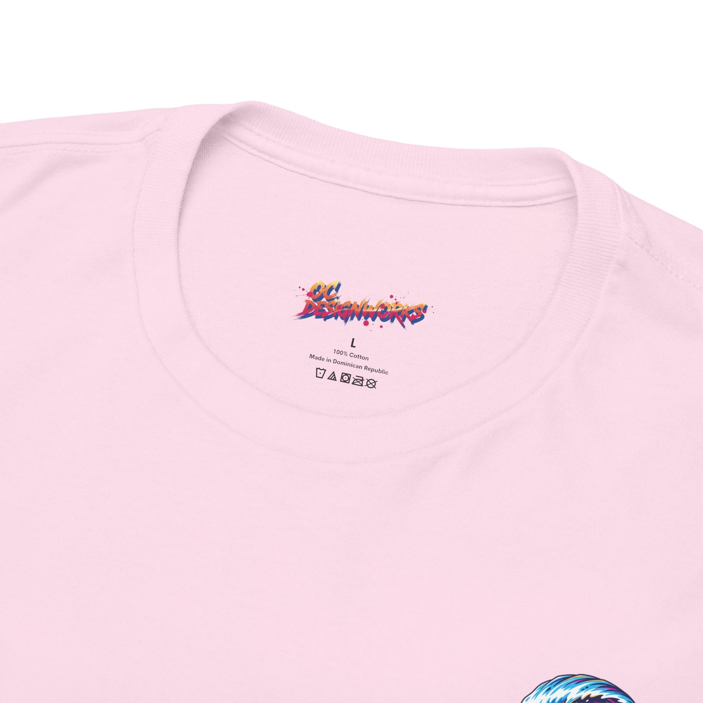 Surfing Wave Graphic Tee — 'Los Bombers' Retro Surf Shirt