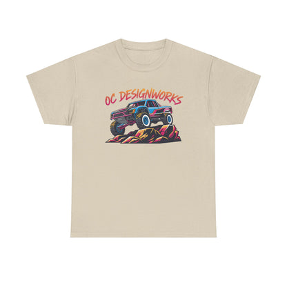 Monster Truck Graphic Tee — "OC DESIGNWORKS" Off-Road T-Shirt