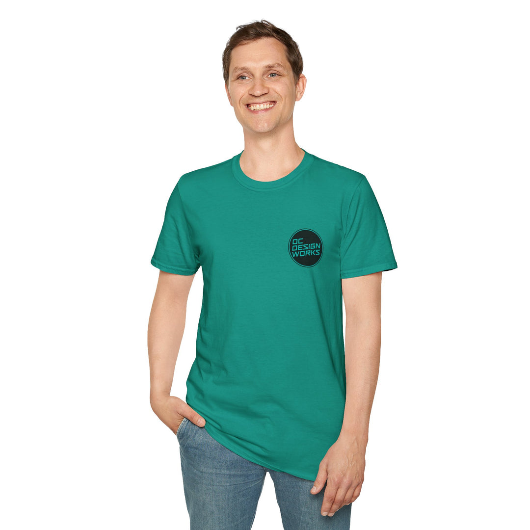 Heritage T-Shirt — Teal Logo - OC Designworks