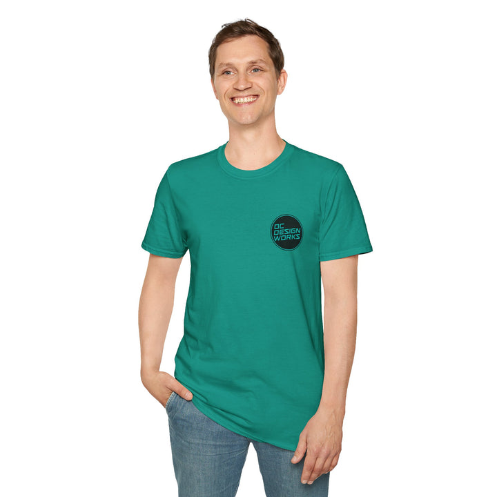 Heritage T-Shirt — Teal Logo - OC Designworks
