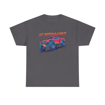 Monster Truck Graphic Tee — "OC Designworks" Retro Off-Road Shirt