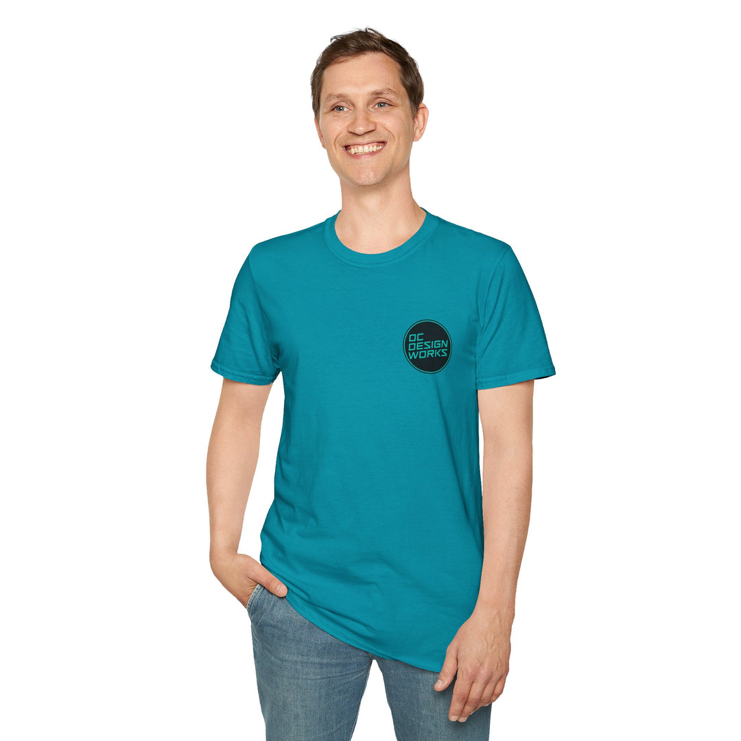 Heritage T-Shirt — Teal Logo - OC Designworks