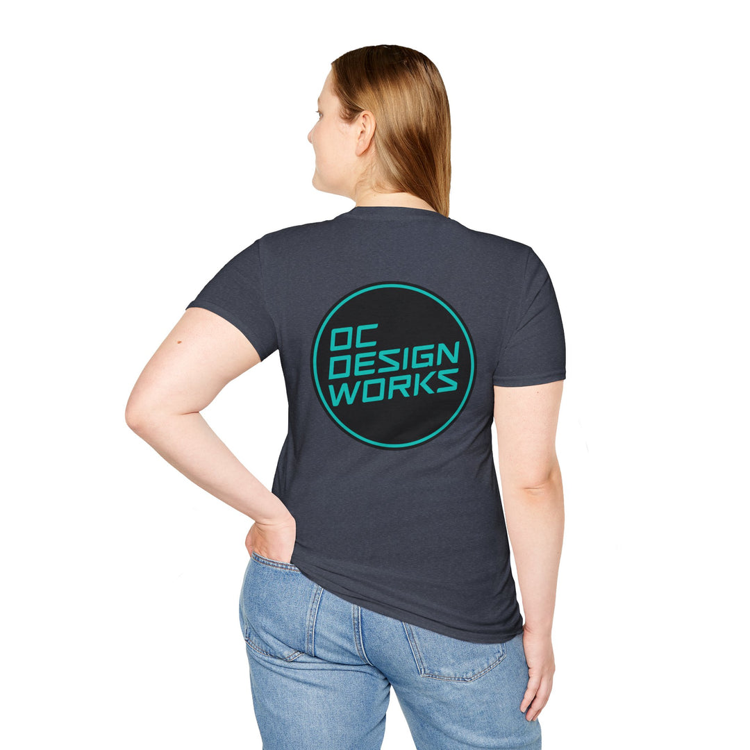 Heritage T-Shirt — Teal Logo - OC Designworks