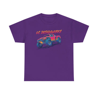 Monster Truck Graphic Tee — "OC Designworks" Retro Off-Road Shirt