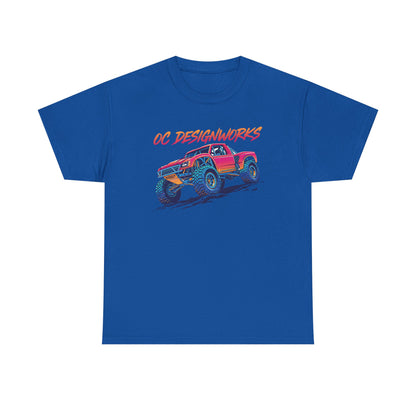 Monster Truck Graphic Tee — "OC Designworks" Retro Off-Road Shirt