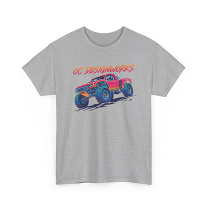 Monster Truck Graphic Tee — "OC Designworks" Retro Off-Road Shirt