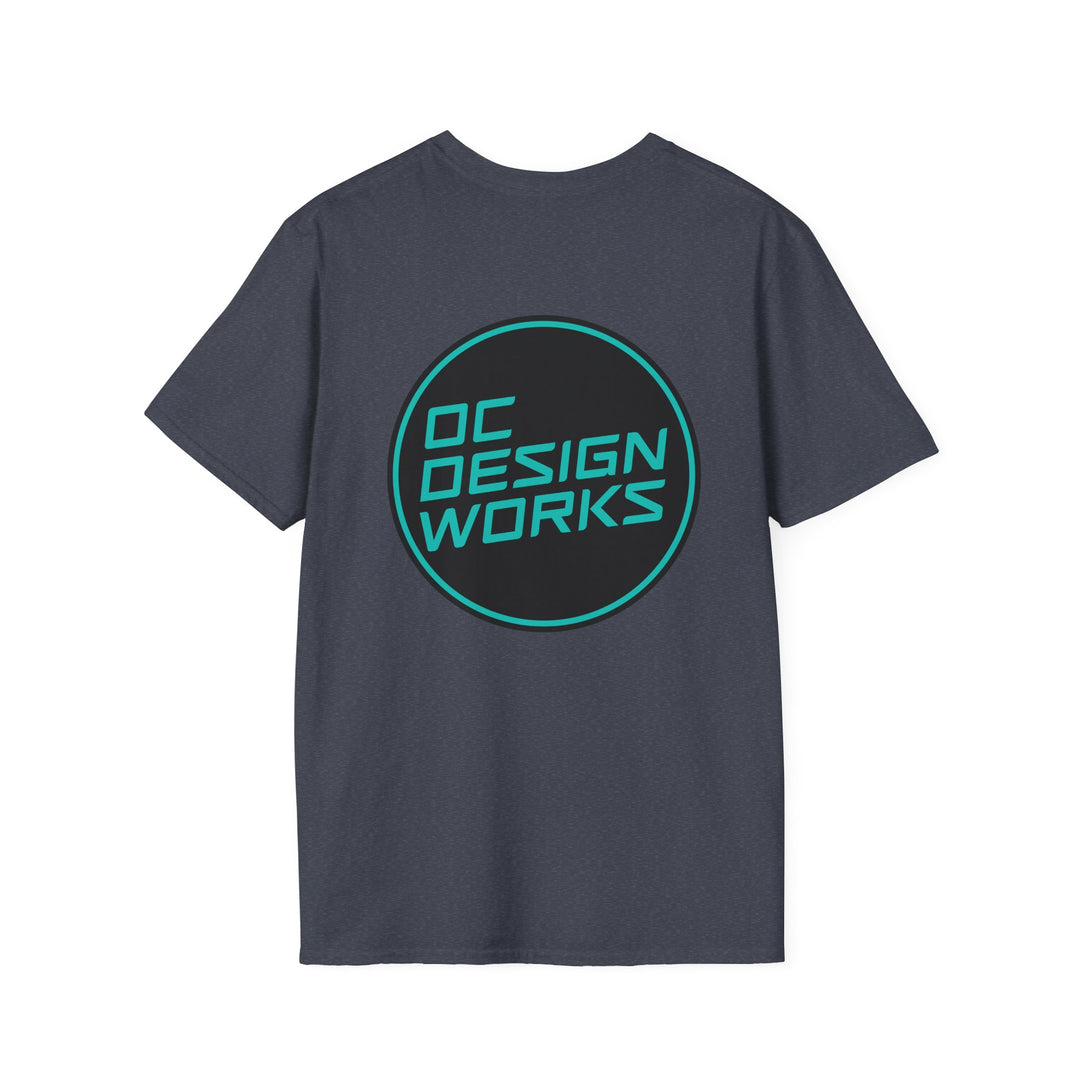 Heritage T-Shirt — Teal Logo - OC Designworks