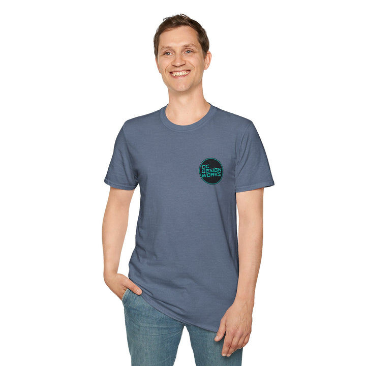 Heritage T-Shirt — Teal Logo - OC Designworks