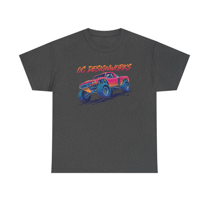 Monster Truck Graphic Tee — "OC Designworks" Retro Off-Road Shirt