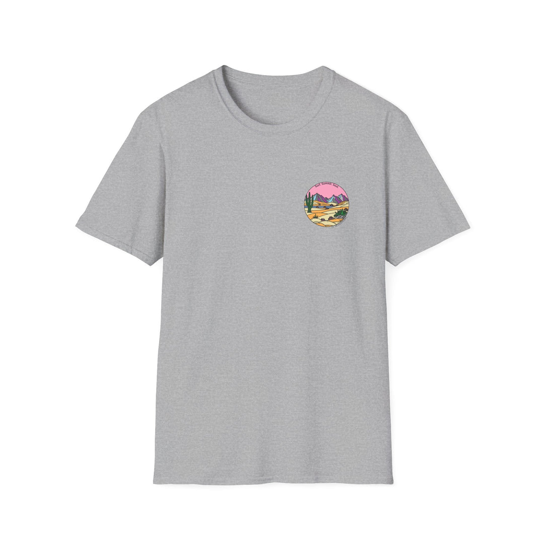 Cactus Sunset T-Shirt — Surf. Summit. Soul. - T-Shirt - Sport Grey - OC Designworks