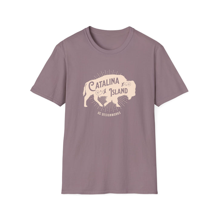 Catalina Island California Bison T-Shirt - T-Shirt - Paragon - OC Designworks