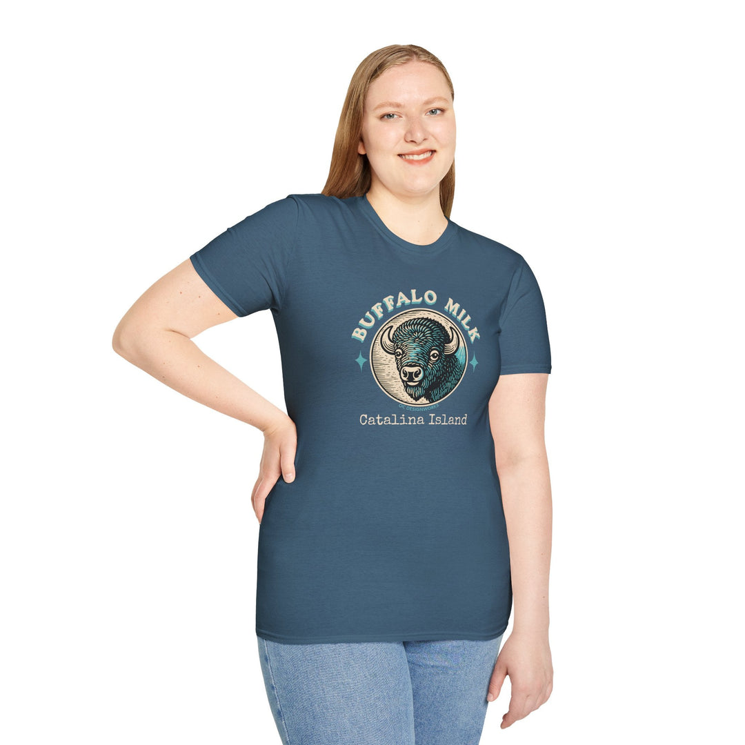 Catalina Island California Buffalo Milk T-Shirt - OC Designworks