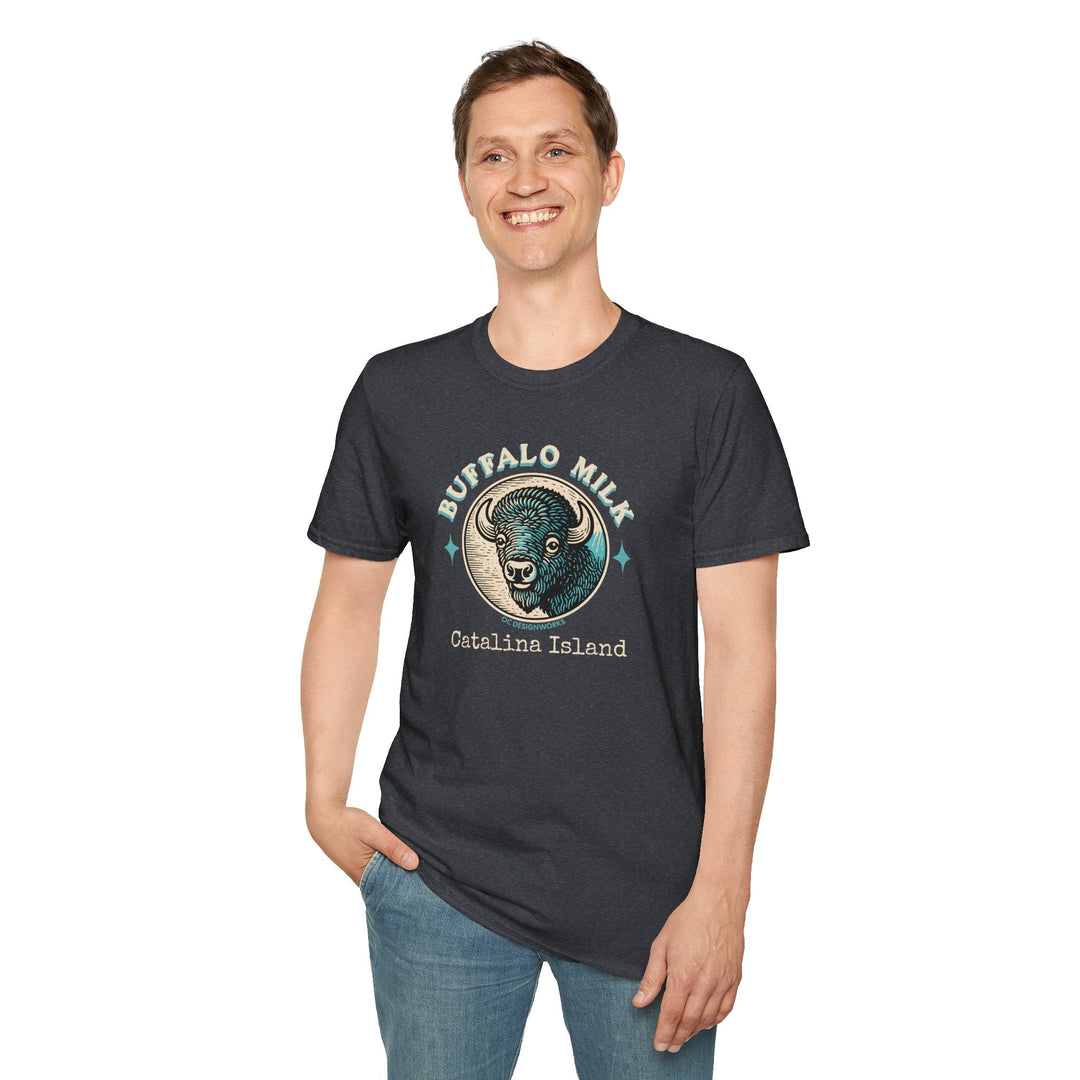 Catalina Island California Buffalo Milk T-Shirt - OC Designworks