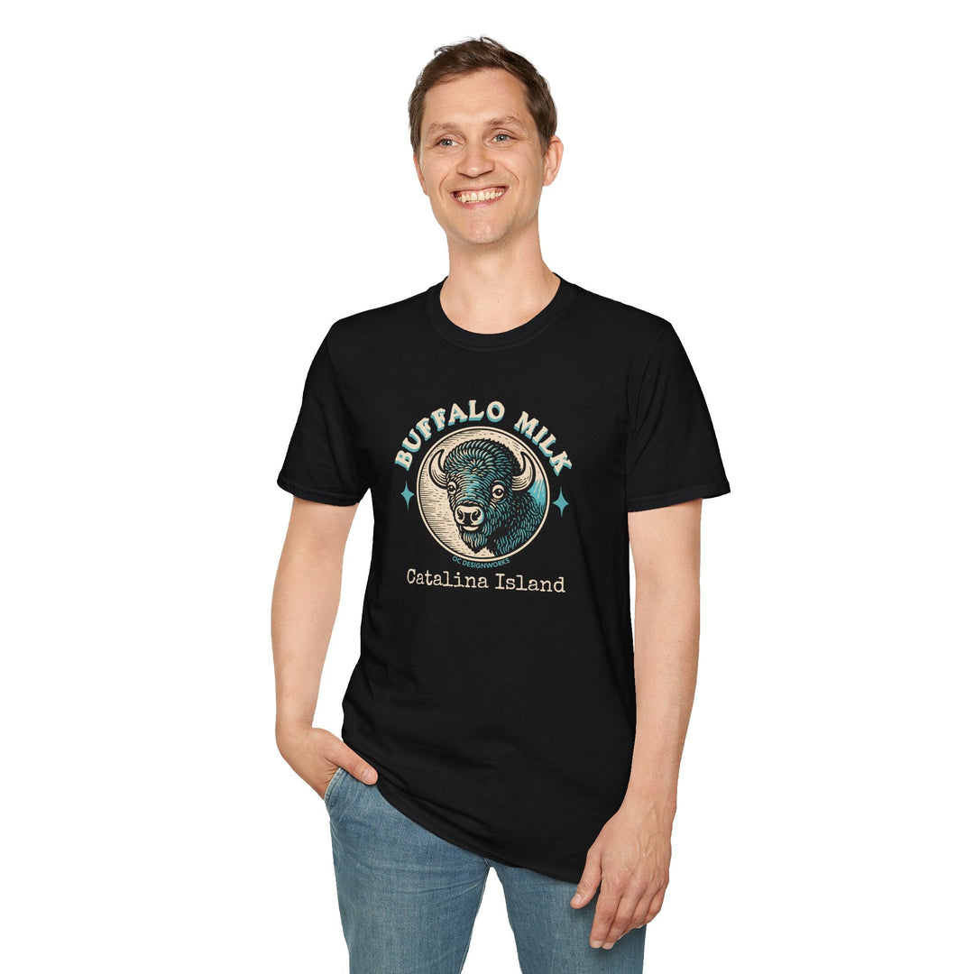 Catalina Island California Buffalo Milk T-Shirt - OC Designworks
