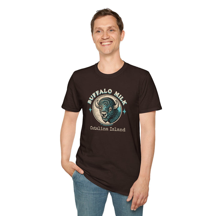 Catalina Island California Buffalo Milk T-Shirt - OC Designworks