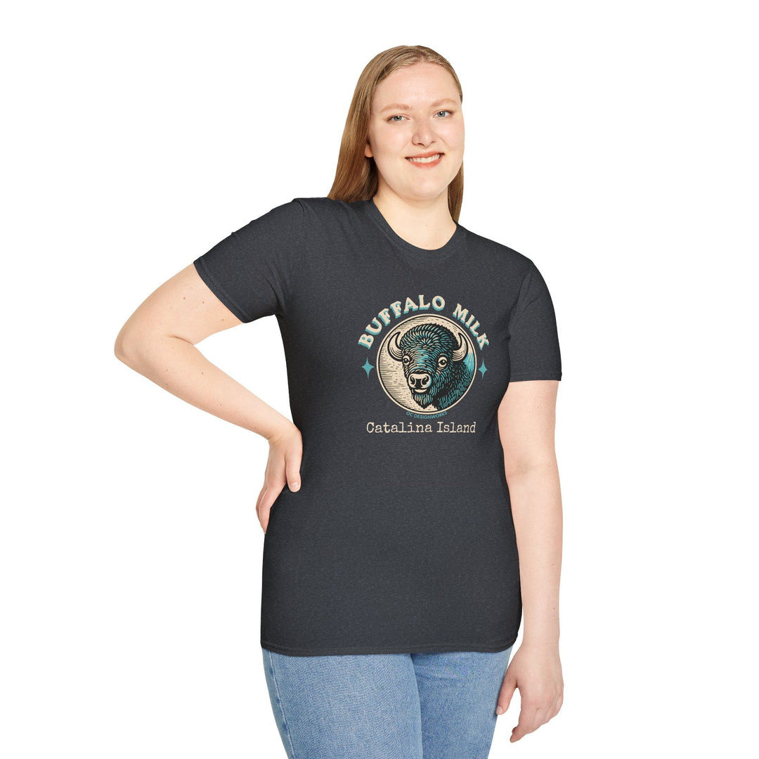 Catalina Island California Buffalo Milk T-Shirt - OC Designworks