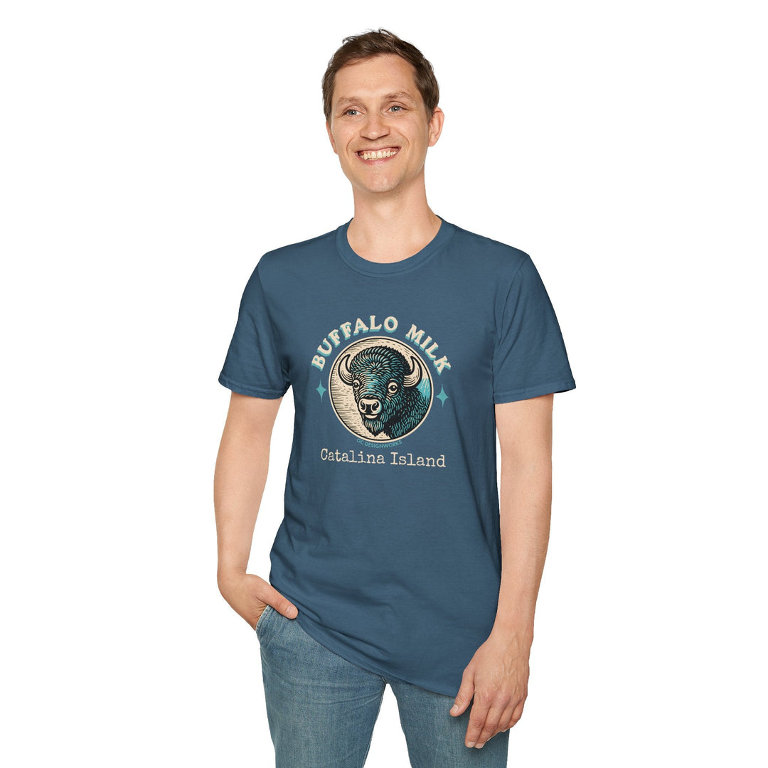 Catalina Island California Buffalo Milk T-Shirt - OC Designworks