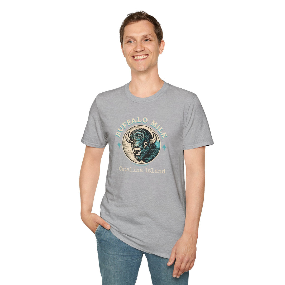 Catalina Island California Buffalo Milk T-Shirt - OC Designworks