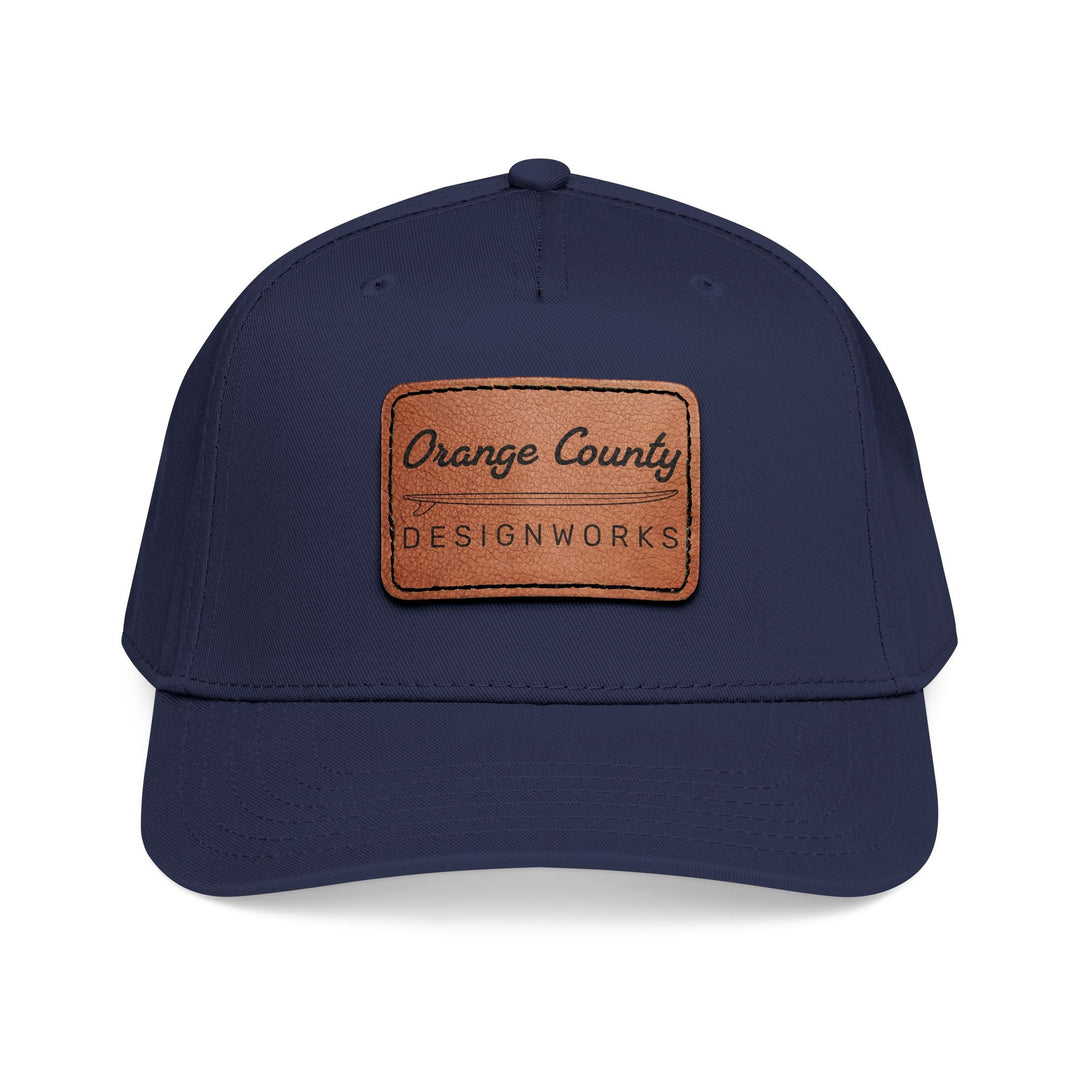 Heritage Baseball Cap — Leather Surf Patch - Hats - One size - OC Designworks