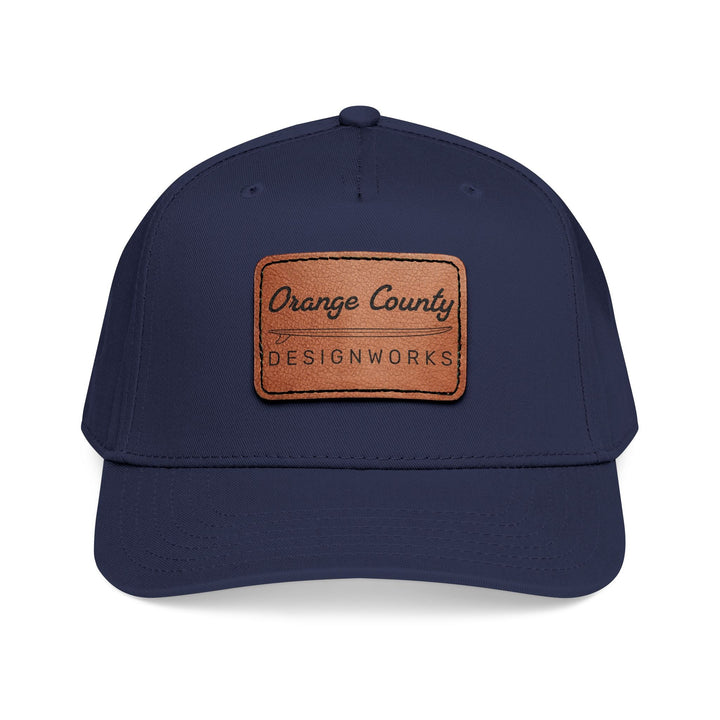 Heritage Baseball Cap — Leather Surf Patch - Hats - One size - OC Designworks